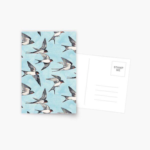 Item preview, Blue Sky Swallow Flight designed and sold by micklyn.