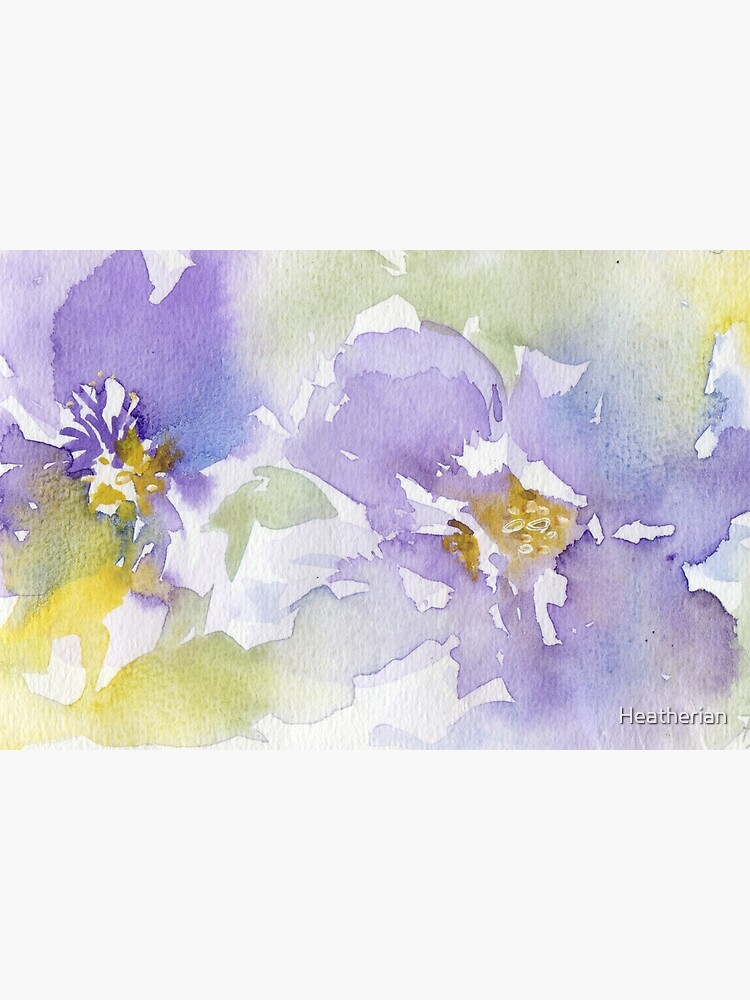 Watercolour Flowers Nr 153 by Heatherian