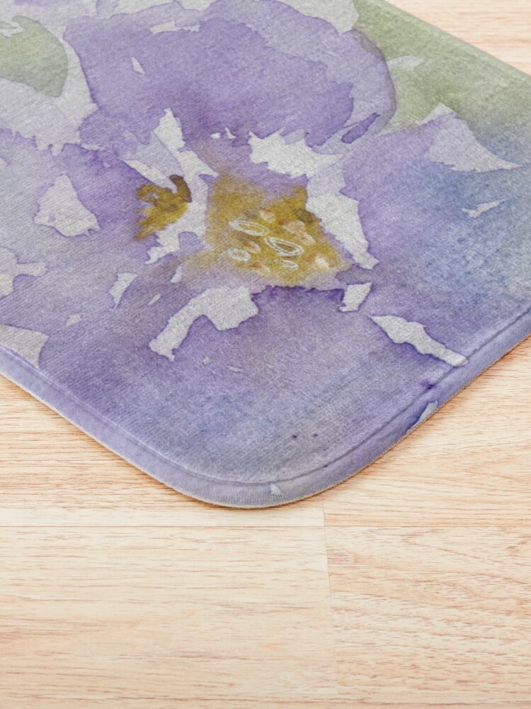 Alternate view of Watercolour Flowers Nr 153 Bath Mat