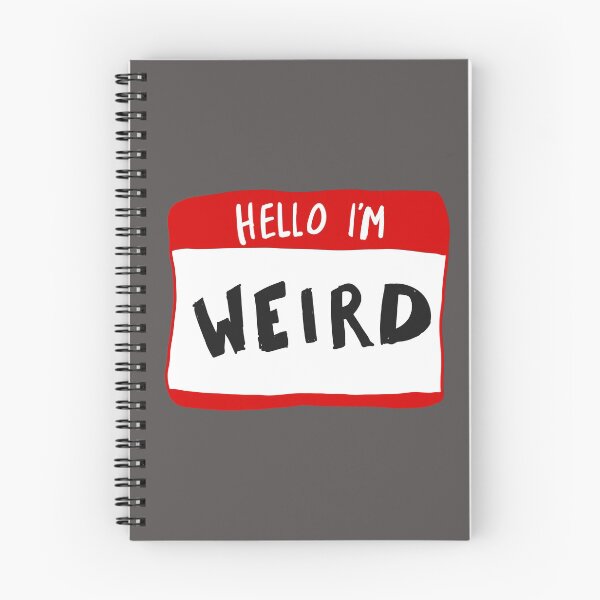Item preview, Hello I'm WEIRD - Nametag designed and sold by MOREDANKMEMES.