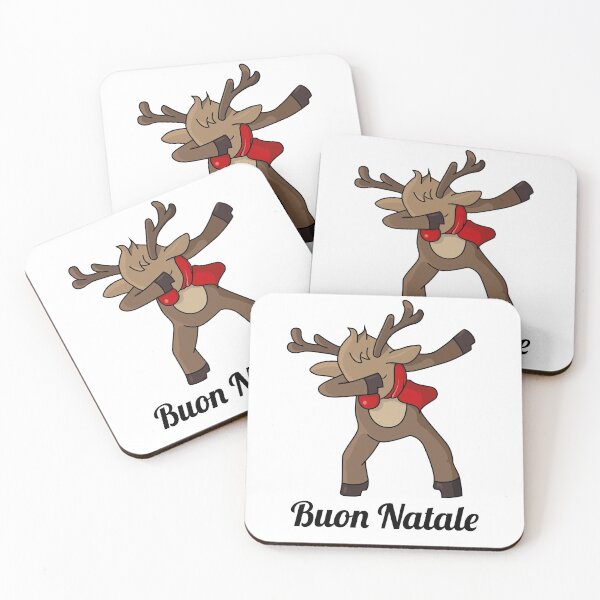 Item preview, reindeer dab buon natale designed and sold by atevern.