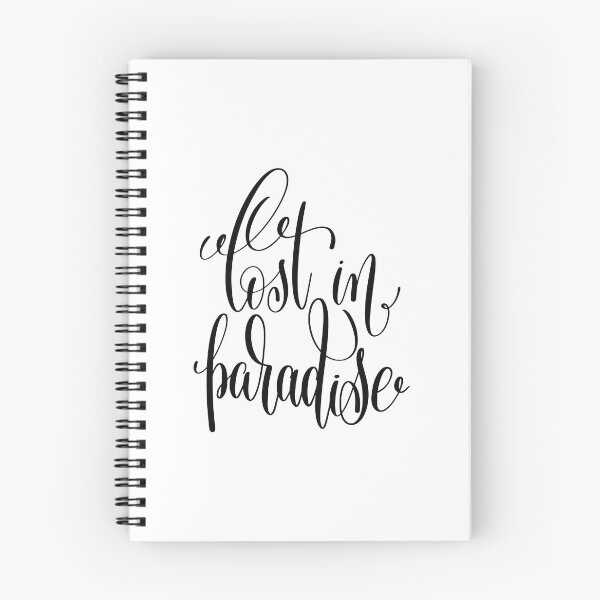 Item preview, Lost In Paradise Inspirational Quotes designed and sold by ProjectX23.