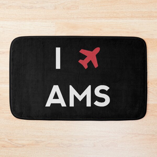 Item preview, I love Amsterdam Schiphol AMS designed and sold by ApparelFactory.