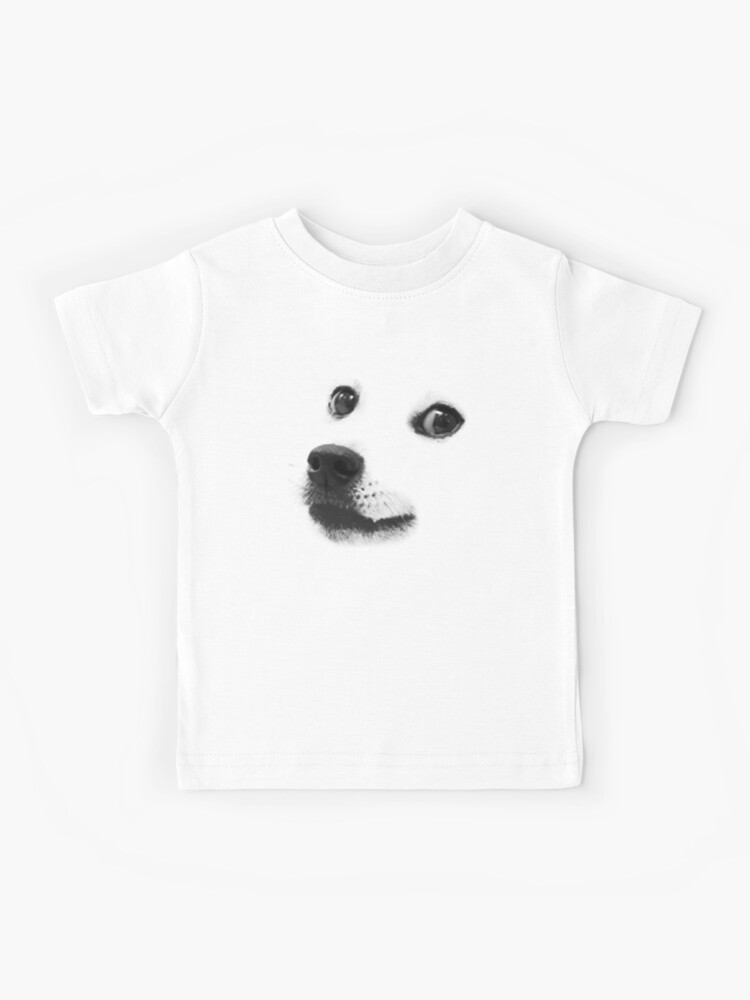 Dog Face Girls Kids Cute Tee Baseball Ruffle Dress Short Sleeve Cotton T Shirt Top