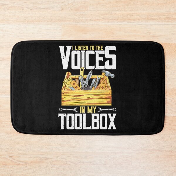 Item preview, I Listen To The Voices In My Toolbox Handyman Joke designed and sold by perfectpresents.