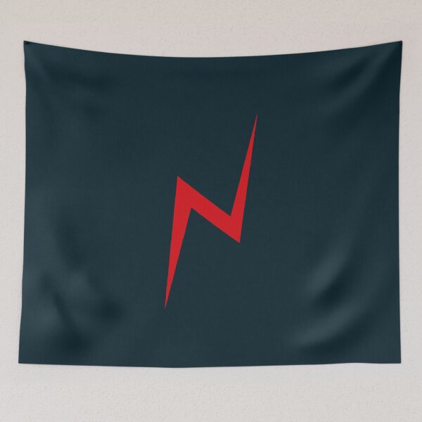Item preview, Lightning bolt (red) designed and sold by helengarvey.