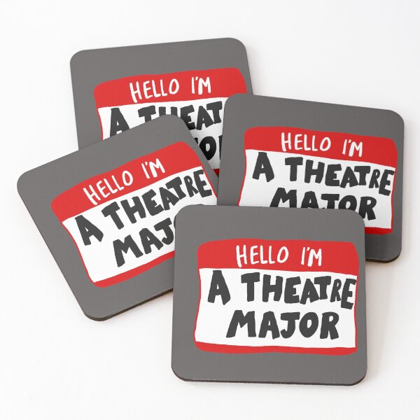 Item preview, Hello I'm A Theatre Major - Nametag designed and sold by MOREDANKMEMES.