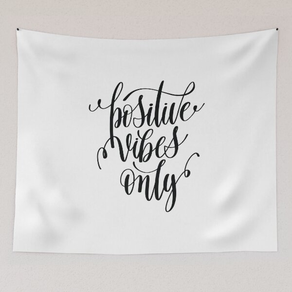 Item preview, Positive Vibes Only Inspirational Quotes designed and sold by ProjectX23.