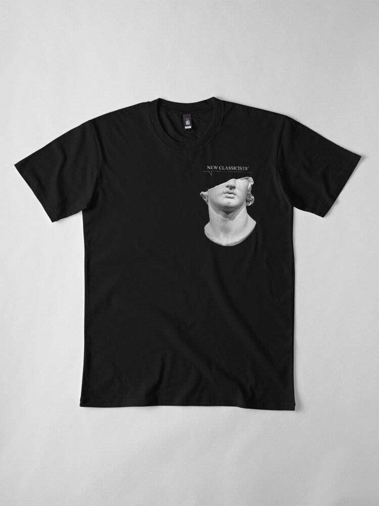 Alternate view of New Classicists Chest Logo T Premium T-Shirt