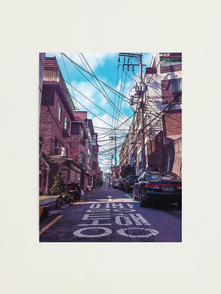 Alternate view of Seoul Neighborhood Photographic Print