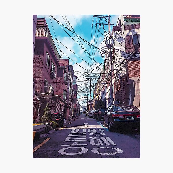 Seoul Neighborhood Photographic Print