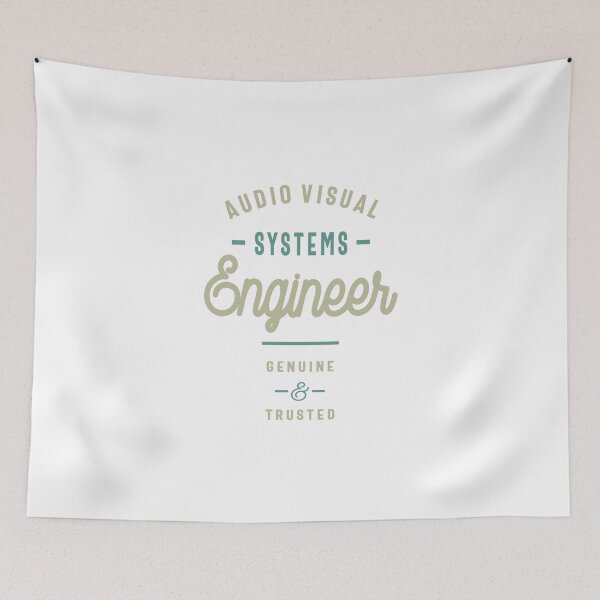 Item preview, Audio Visual Systems Engineer designed and sold by RafaelLopezz.