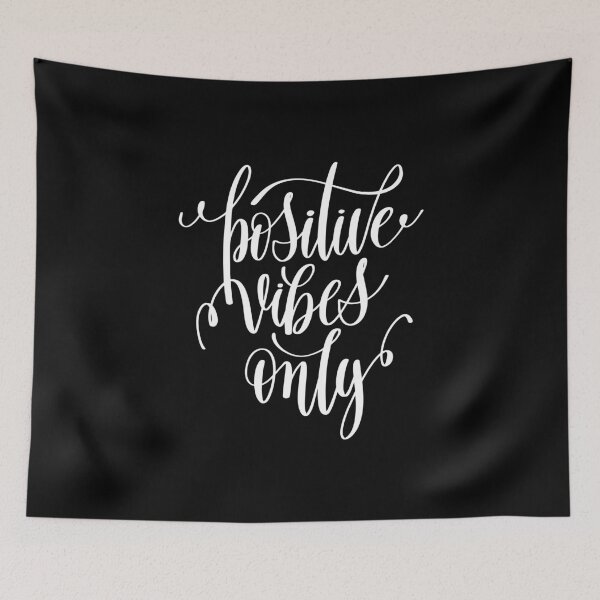 Item preview, Positive Vibes Only Inspirational Quotes designed and sold by ProjectX23.