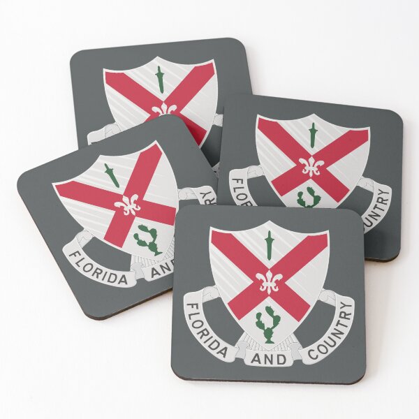 Item preview, 124th Infantry Regiment (United States - Florida Army National Guard) designed and sold by wordwidesymbols.