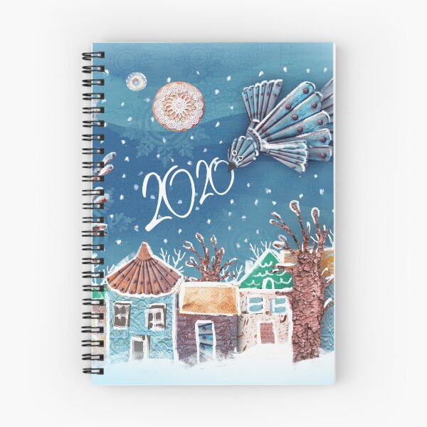 Item preview, Flying birds over the winter city.  designed and sold by annaveres.