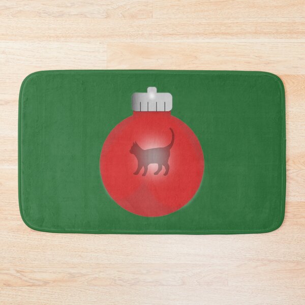 Item preview, Christmas bauble with cat designed and sold by designInk.