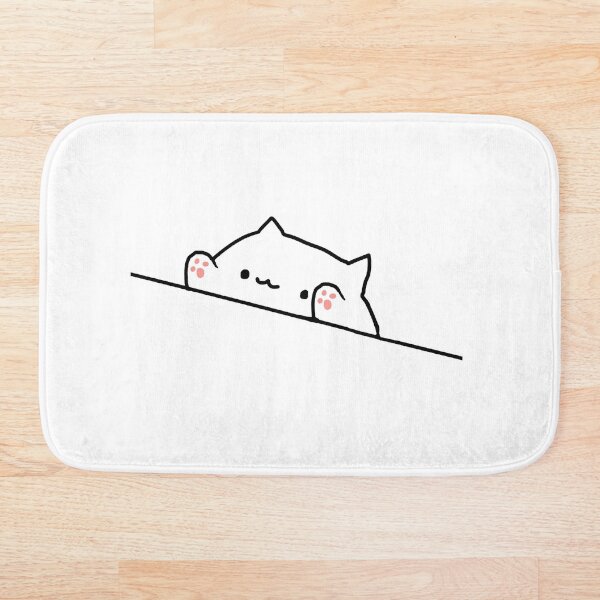 Bongo Cat Bath Mat