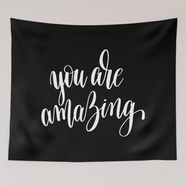 Item preview, You Are Amazing Inspirational Quotes designed and sold by ProjectX23.