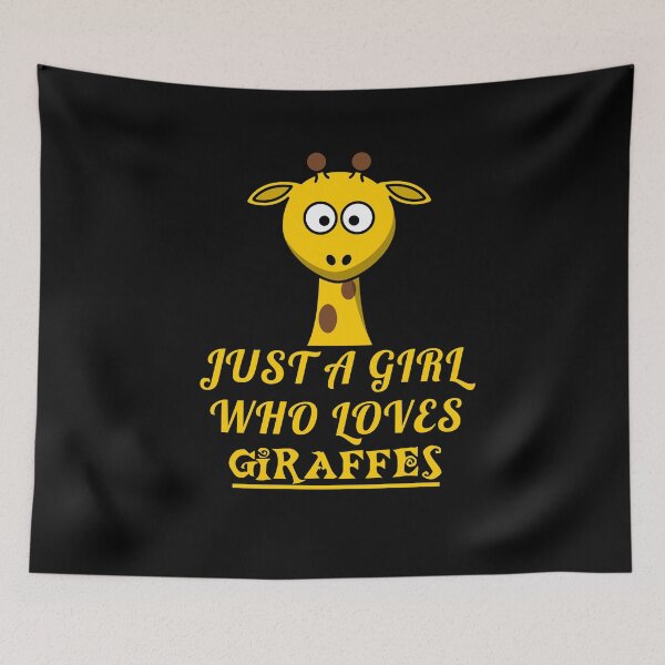 Item preview, Just A Girl Who Loves Giraffes Funny Giraffe Lovers Gift designed and sold by issambak.