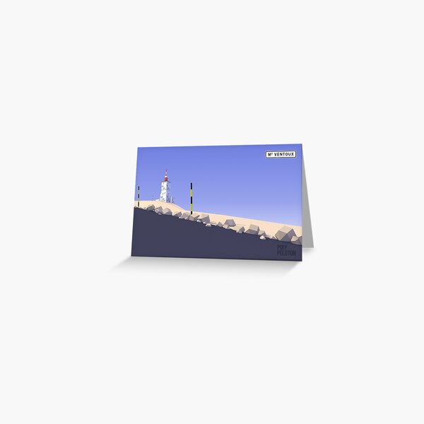 #PolyPeloton : Postcards - Ventoux Greeting Card