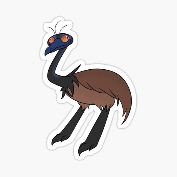 Emu Sticker