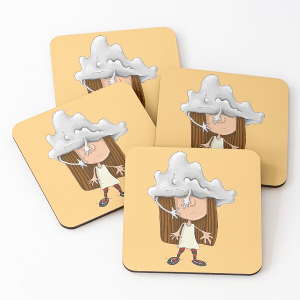 Item preview, Girl with head in the clouds designed and sold by Hairy Phish.