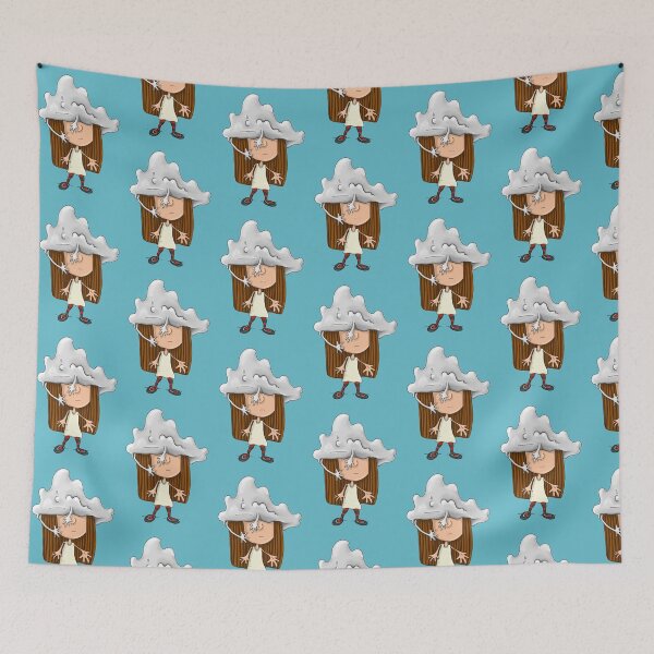 Item preview, Girl with head in the clouds designed and sold by Hairy Phish.