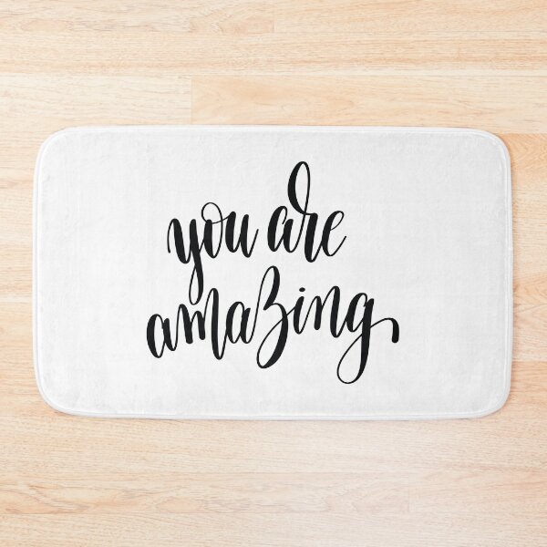 Item preview, You Are Amazing Inspirational Quotes designed and sold by ProjectX23.