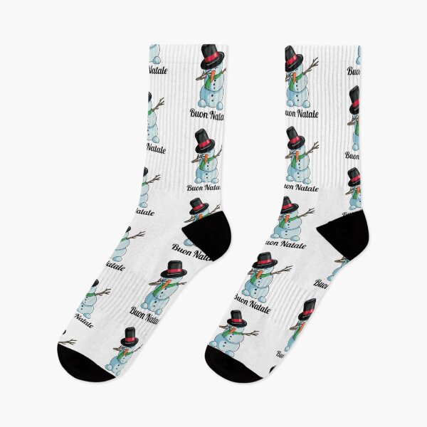 Item preview, snowman dab buon natale designed and sold by atevern.