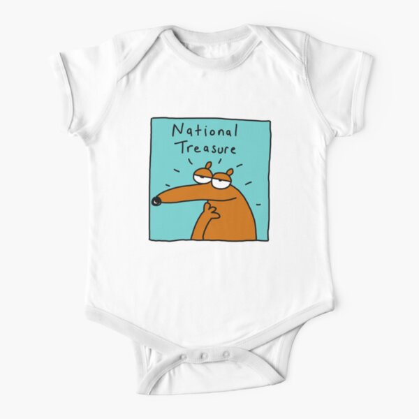 National Treasure Short Sleeve Baby One-Piece