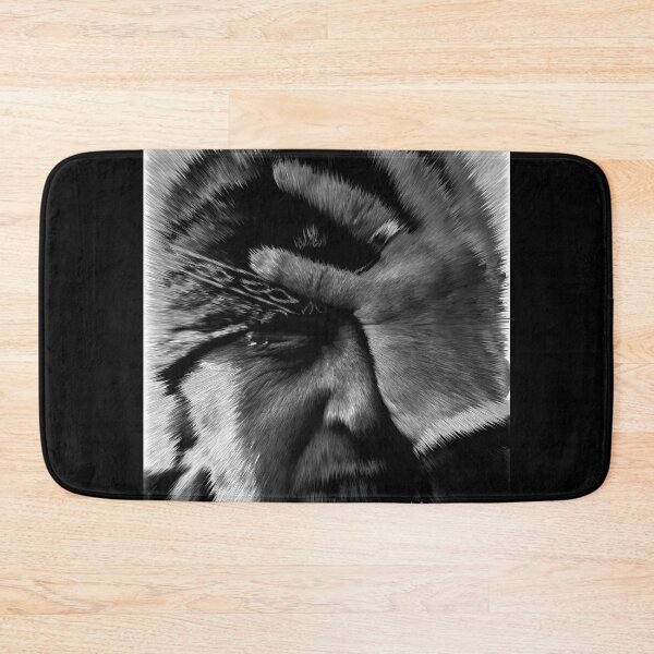 Item preview, Rockstar FacePalm B&W Graphic Rendering designed and sold by Warren Paul Harris.