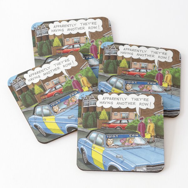 Item preview, A cartoon joke inspired by couple's rows designed and sold by Retroblast.