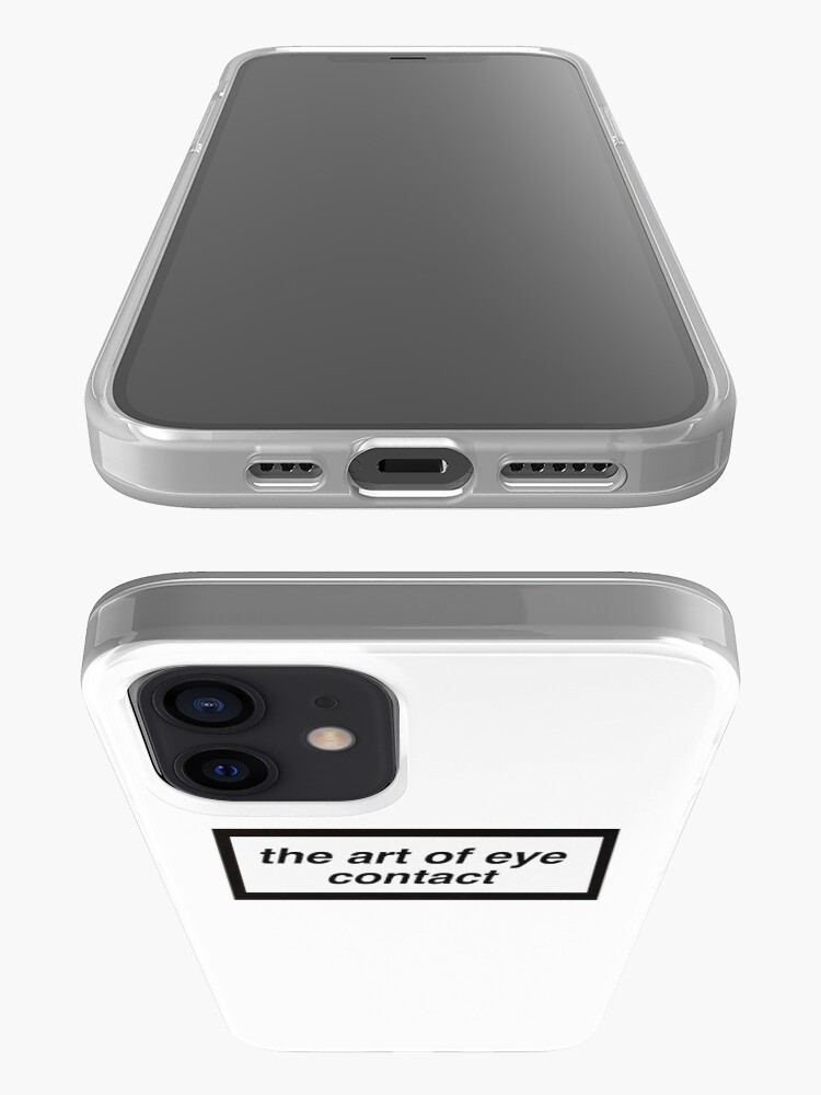 Alternate view of the art of eye contact iPhone Case & Cover