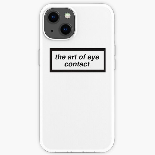 the art of eye contact iPhone Soft Case