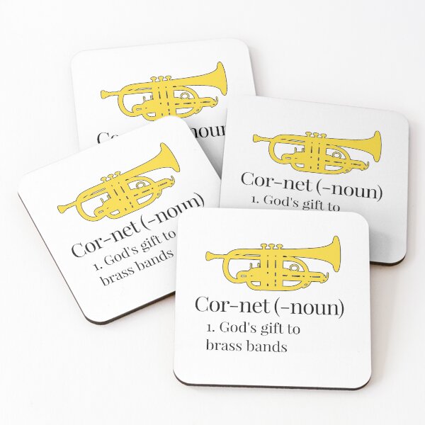 Item preview, Cornet - Definition - God's gift to brass bands - Funny trumpet gift / Funny cornet gift designed and sold by HEJAshirts.