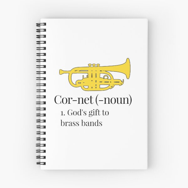 Item preview, Cornet - Definition - God's gift to brass bands - Funny trumpet gift / Funny cornet gift designed and sold by HEJAshirts.