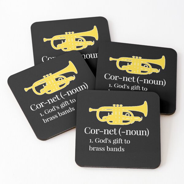 Item preview, Cornet - Definition - God's gift to brass bands - Funny trumpet gift / Funny cornet gift designed and sold by HEJAshirts.