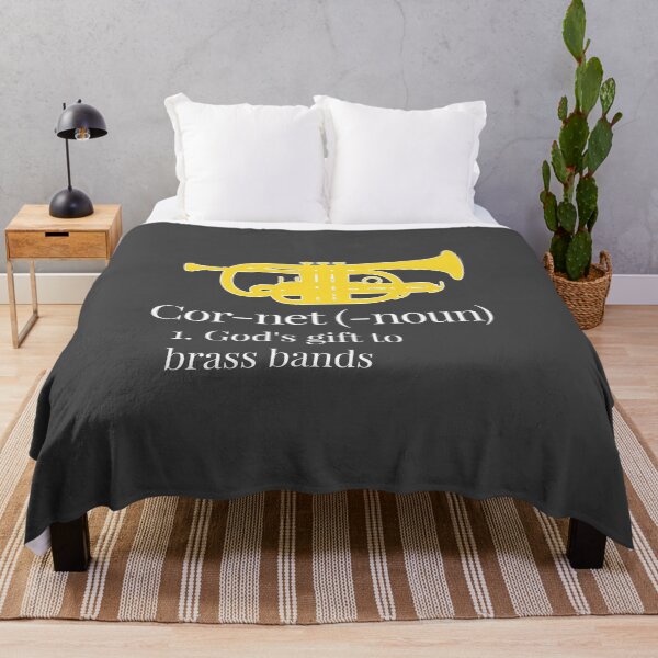 Item preview, Cornet - Definition - God's gift to brass bands - Funny trumpet gift / Funny cornet gift designed and sold by HEJAshirts.