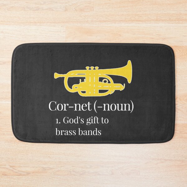 Item preview, Cornet - Definition - God's gift to brass bands - Funny trumpet gift / Funny cornet gift designed and sold by HEJAshirts.