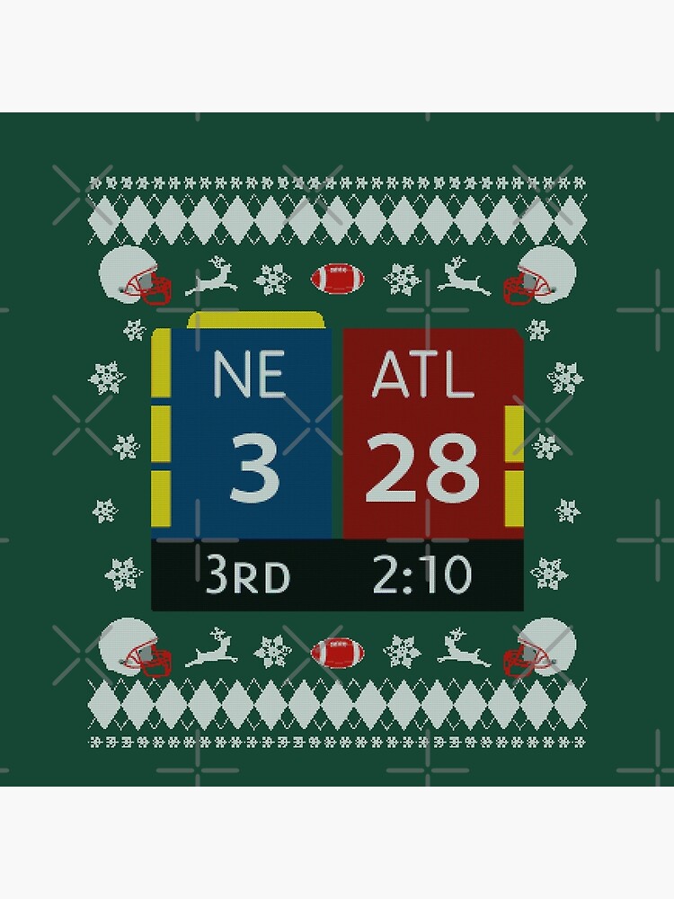 28-3 Historic Comeback Shirt, New England Patriots Christmas Ugly Sweater,  Tom Brady TB12 Shirt, Mug, Phone Case, Pillow & Greeting card! Kids T-Shirt  for Sale by GoatGear