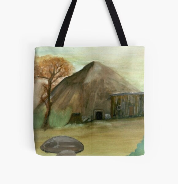 The Lonely Shack All Over Print Tote Bag