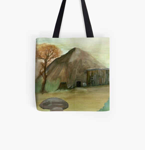 The Lonely Shack All Over Print Tote Bag