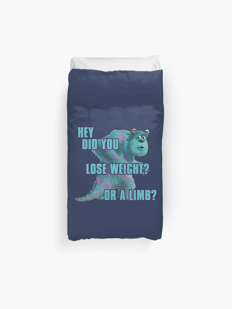 Sulley From Monsters Inc Duvet Cover By Normanlikescats Redbubble