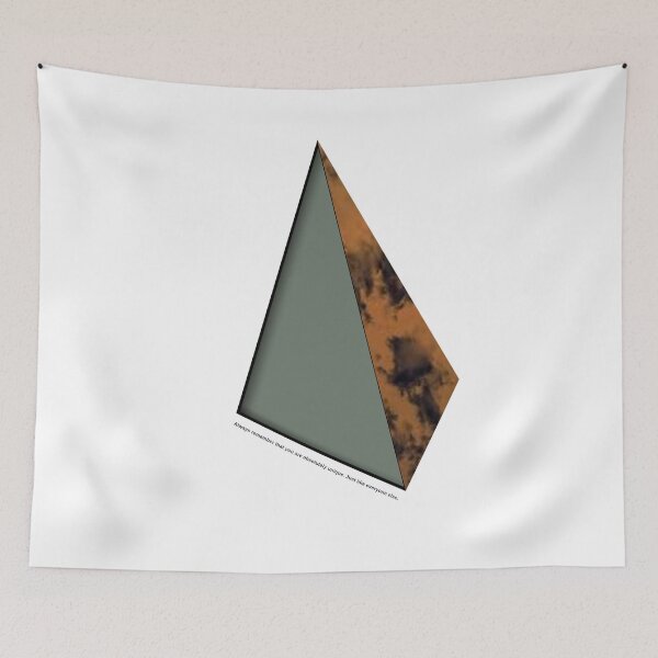 Item preview, Green Triangle Inspiration designed and sold by KALEIDOSCOPE UK.