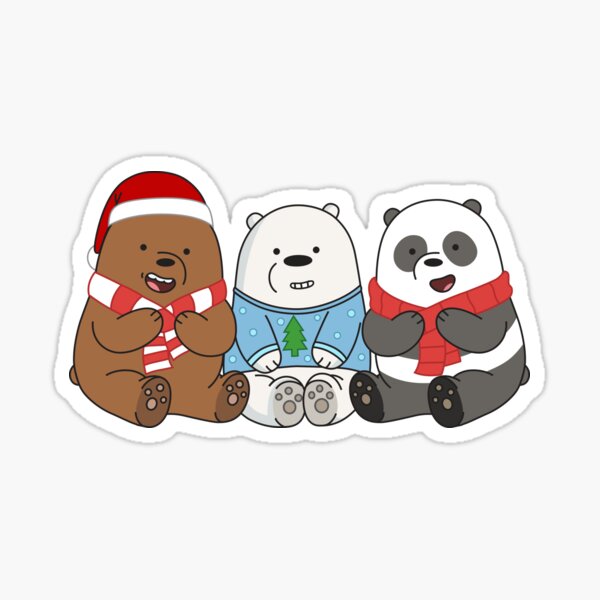 We Bare Bears Pegatina