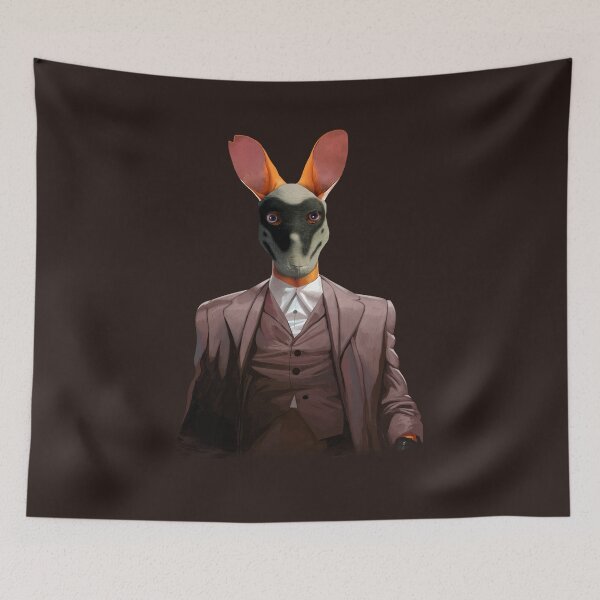 Item preview, Roo with Rorschach Mask designed and sold by RooGear.