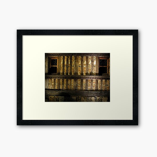Orbecacqua B Framed Art Print