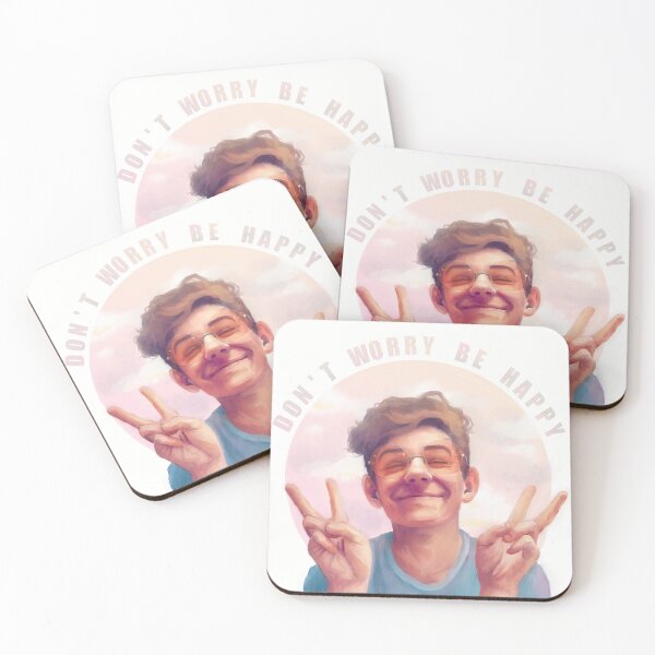 Item preview, don't worry be happy ver2 designed and sold by sokoprints.