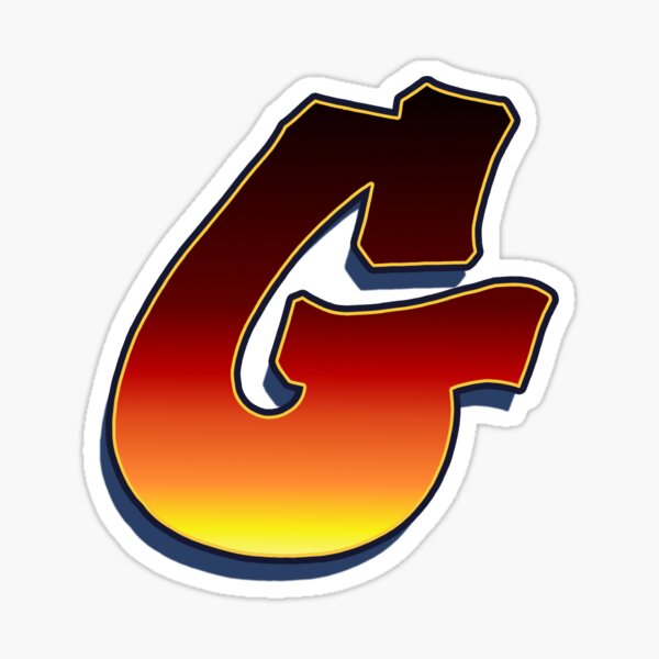 G - Flame Sticker