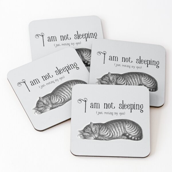 Item preview, I am not sleeping designed and sold by Blacklinesw9.